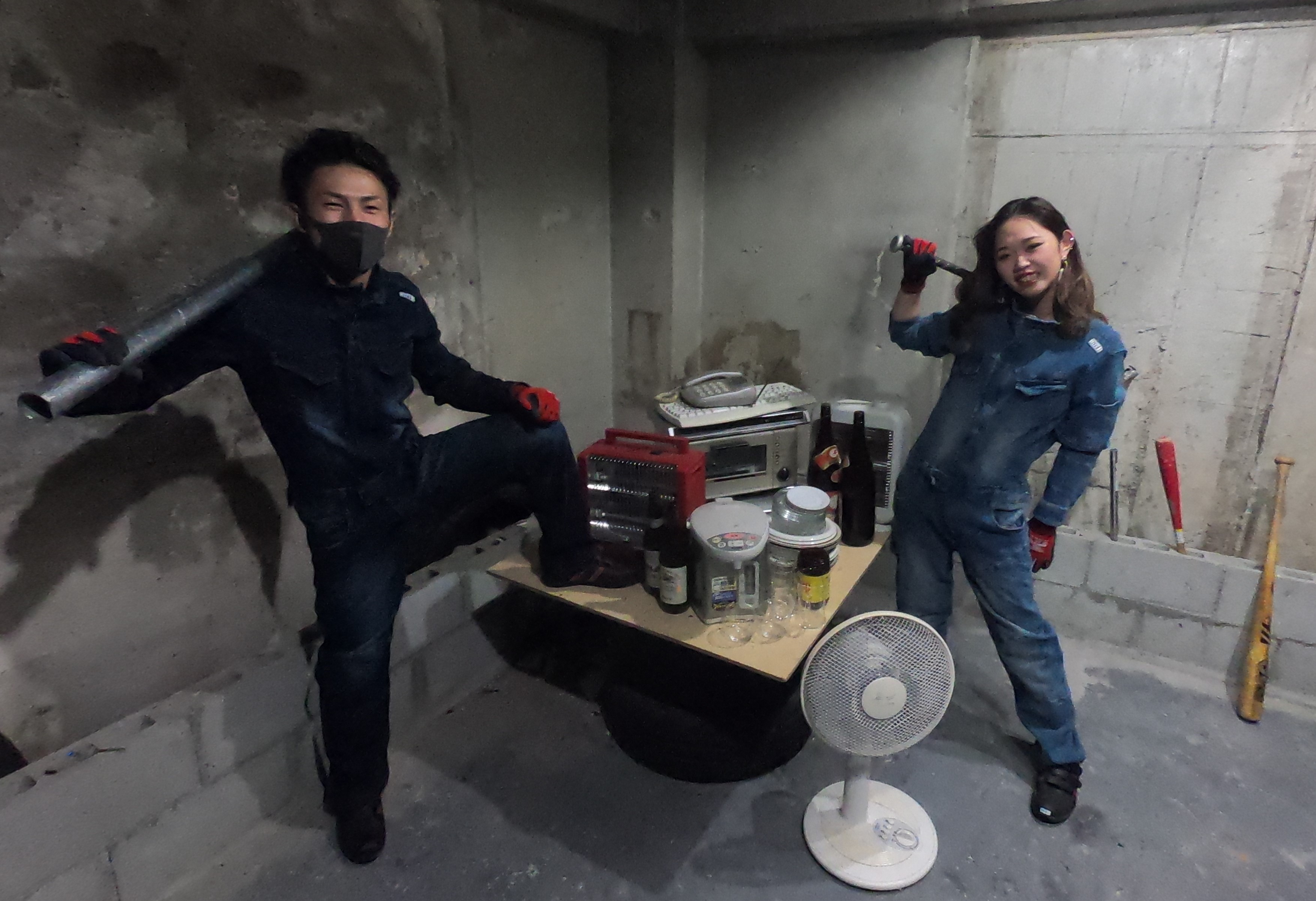 可愛いツナギで楽しく!インスタグラム見て参戦!