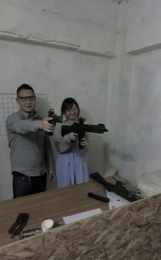 素敵なデート！初めてのシューティングが大ハマり！