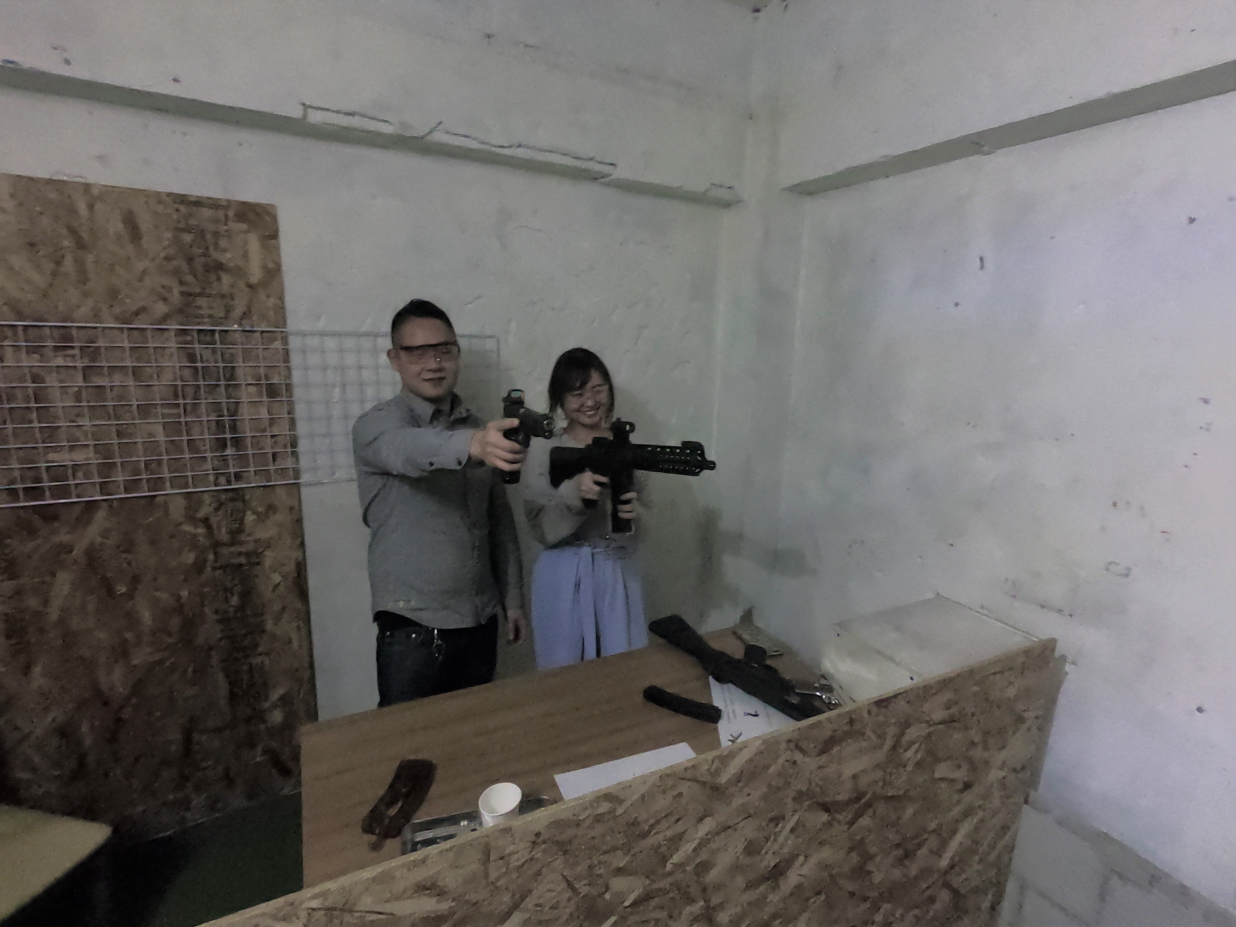 素敵なデート！初めてのシューティングが大ハマり！