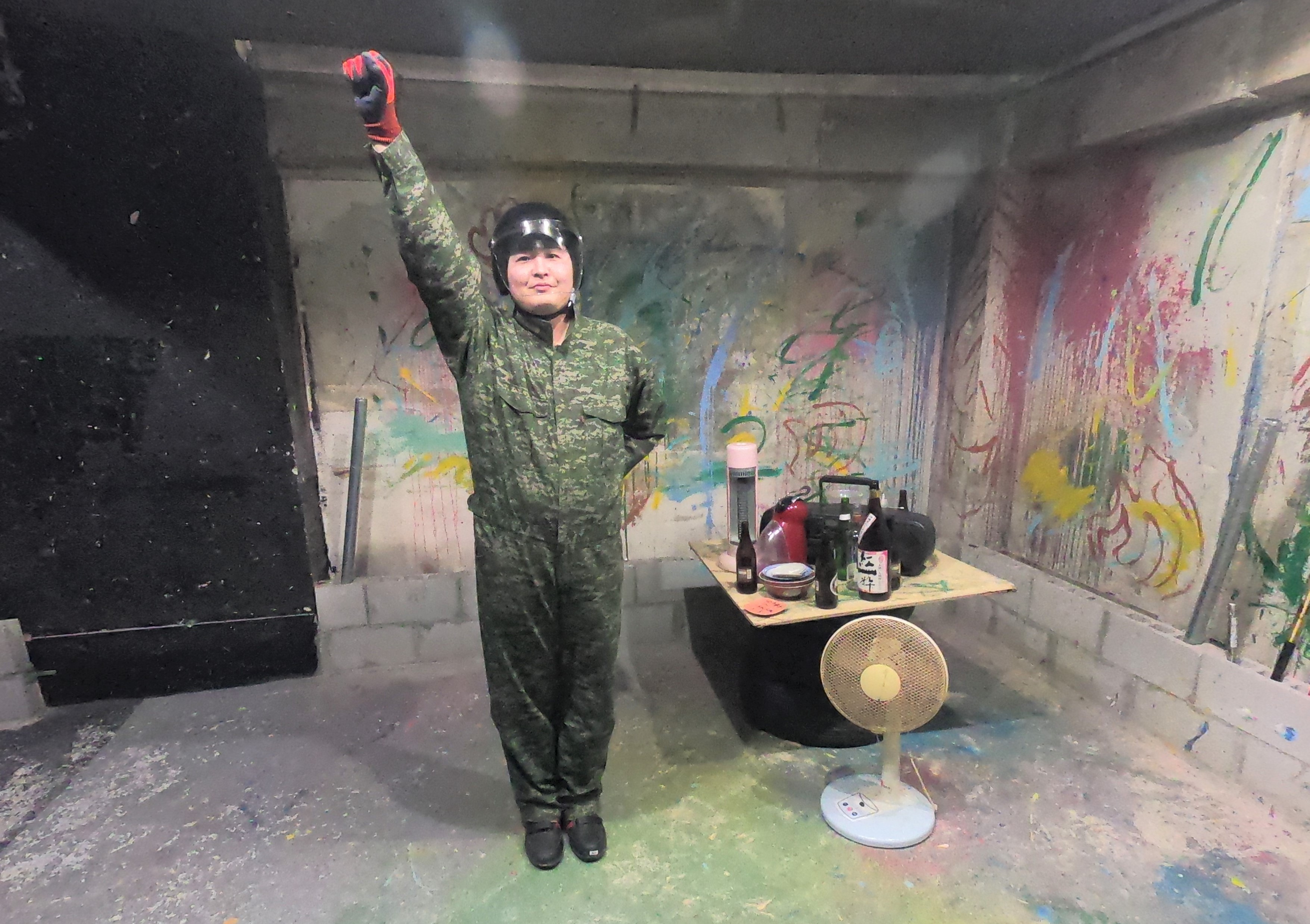 大阪で一人ノビノビ非日常体験！