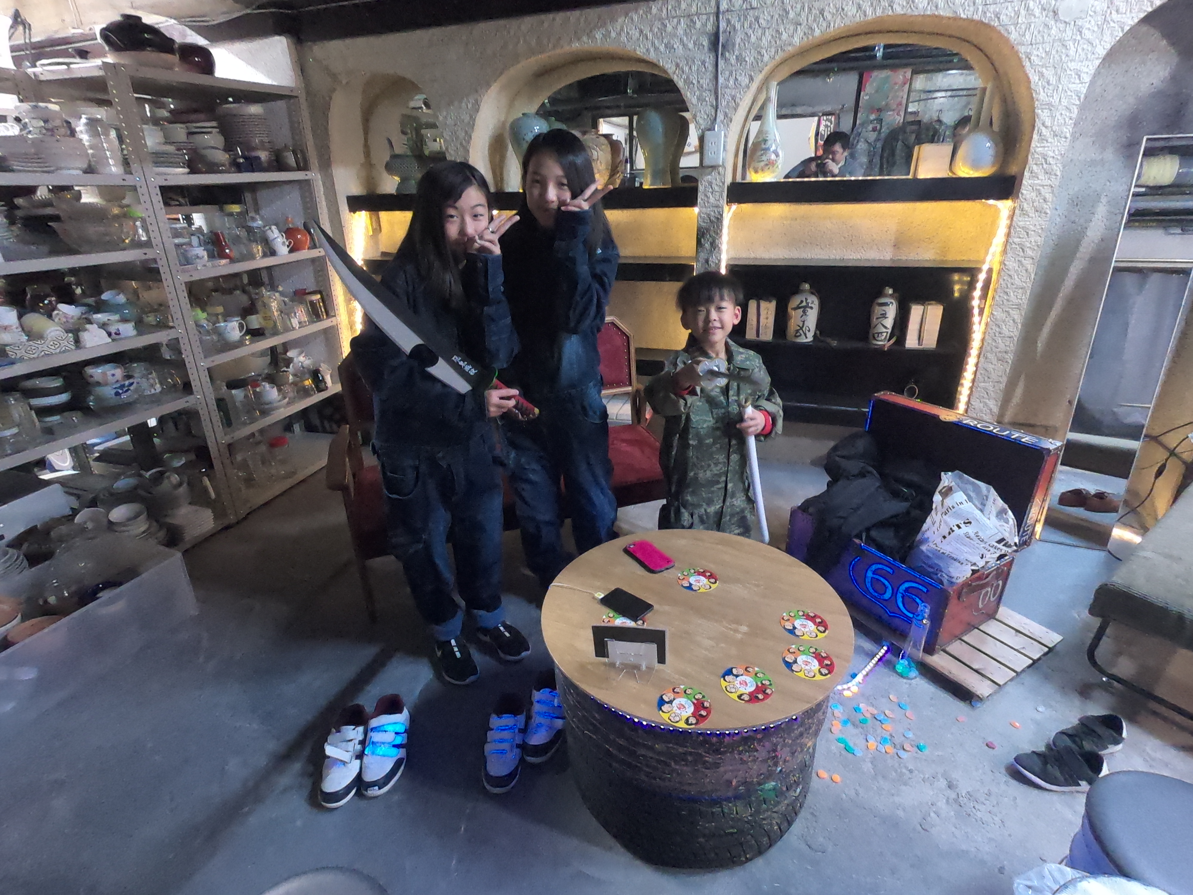 珍しい遊び場に子供も大はしゃぎ