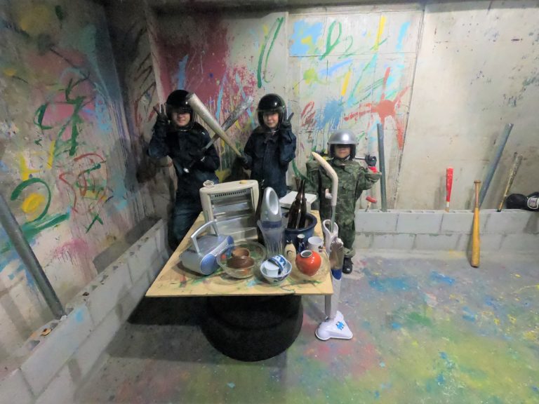 プレイルームの子供達