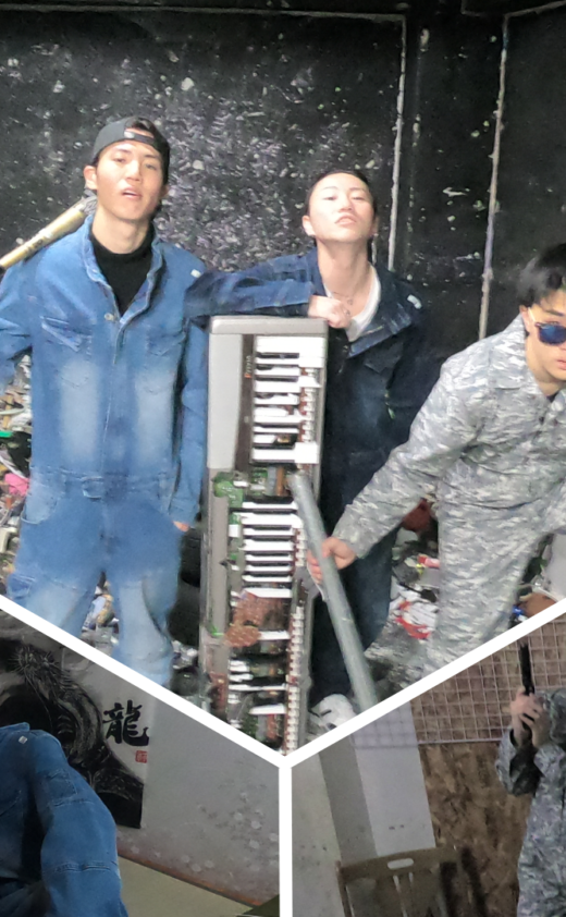 須貝家よりモデル・アーティスト・ラッパーの3兄弟がご来店！