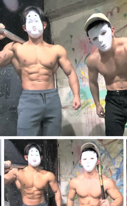 仮面のマッスル参上！家電を壊して筋肉をリフレッシュ⁉
