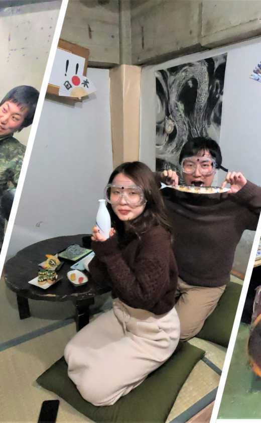 U2でしかできないちゃぶ台返し！！面白いお店ですよ！