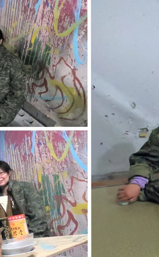 電子レンジ、叩くんだ～♪