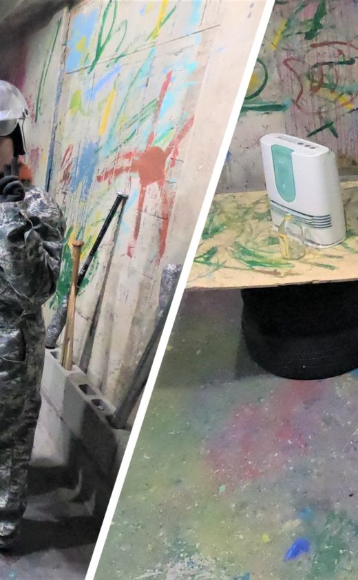 中国からガンガン壊して気分スッキリ！子供もにっこり☆