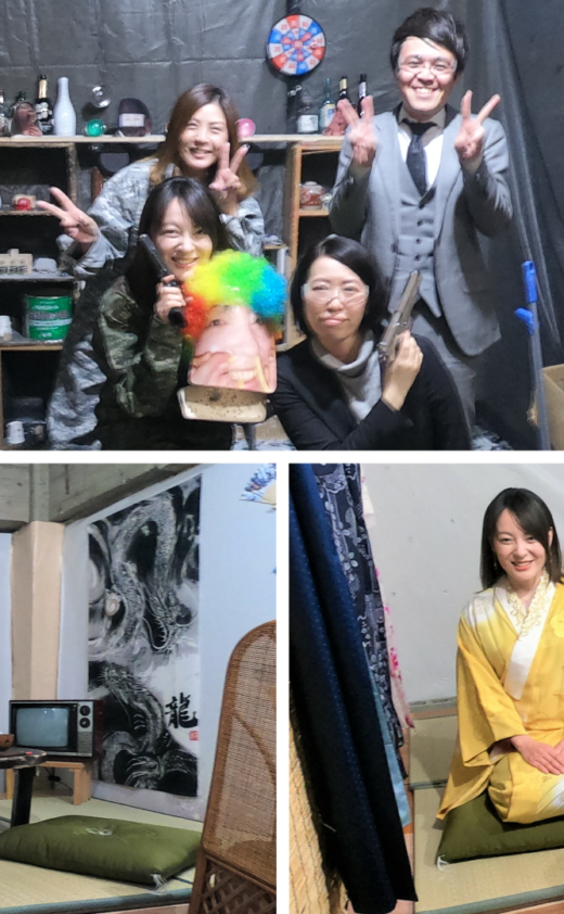 お誕生日会にぶっ放せ！「ちゃぶ台返しとエアガン射撃」