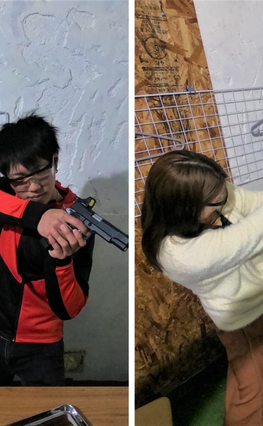 姉弟で仲良くお出かけ☆遊びにいこーよ♪「エアガンの乱れ撃ち」