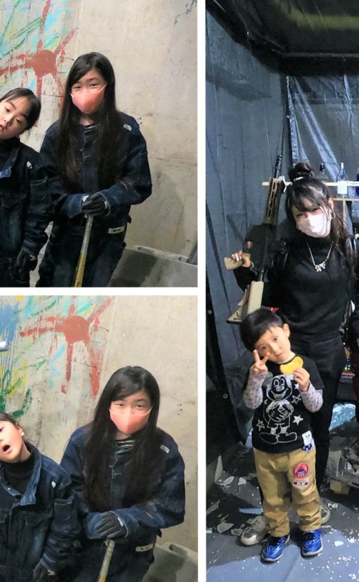 お子さん達と一緒にお出かけ♪ハイ・ポーズ☆