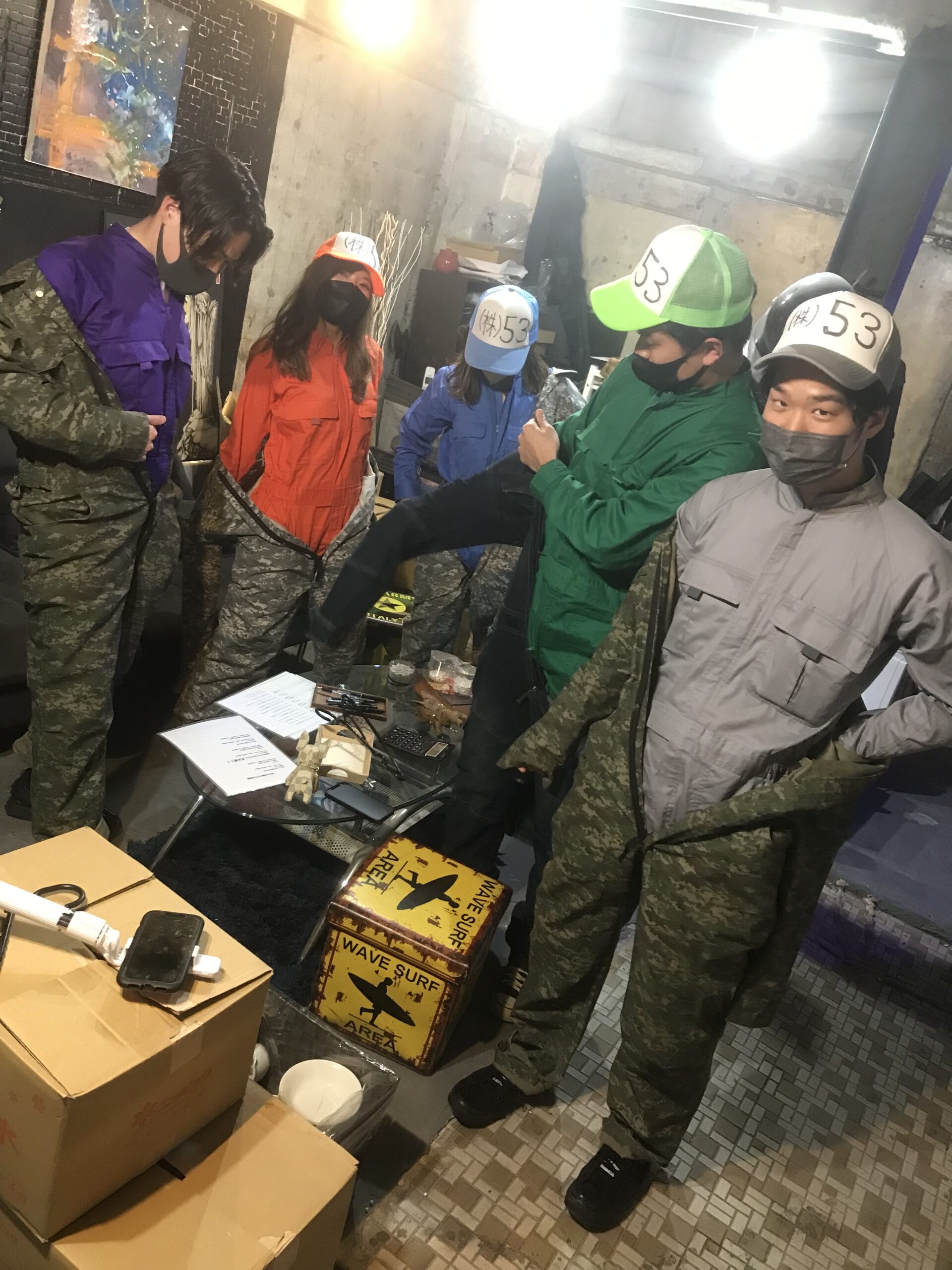 壊す気マンマン☆ツナギonツナギでぃーす♪