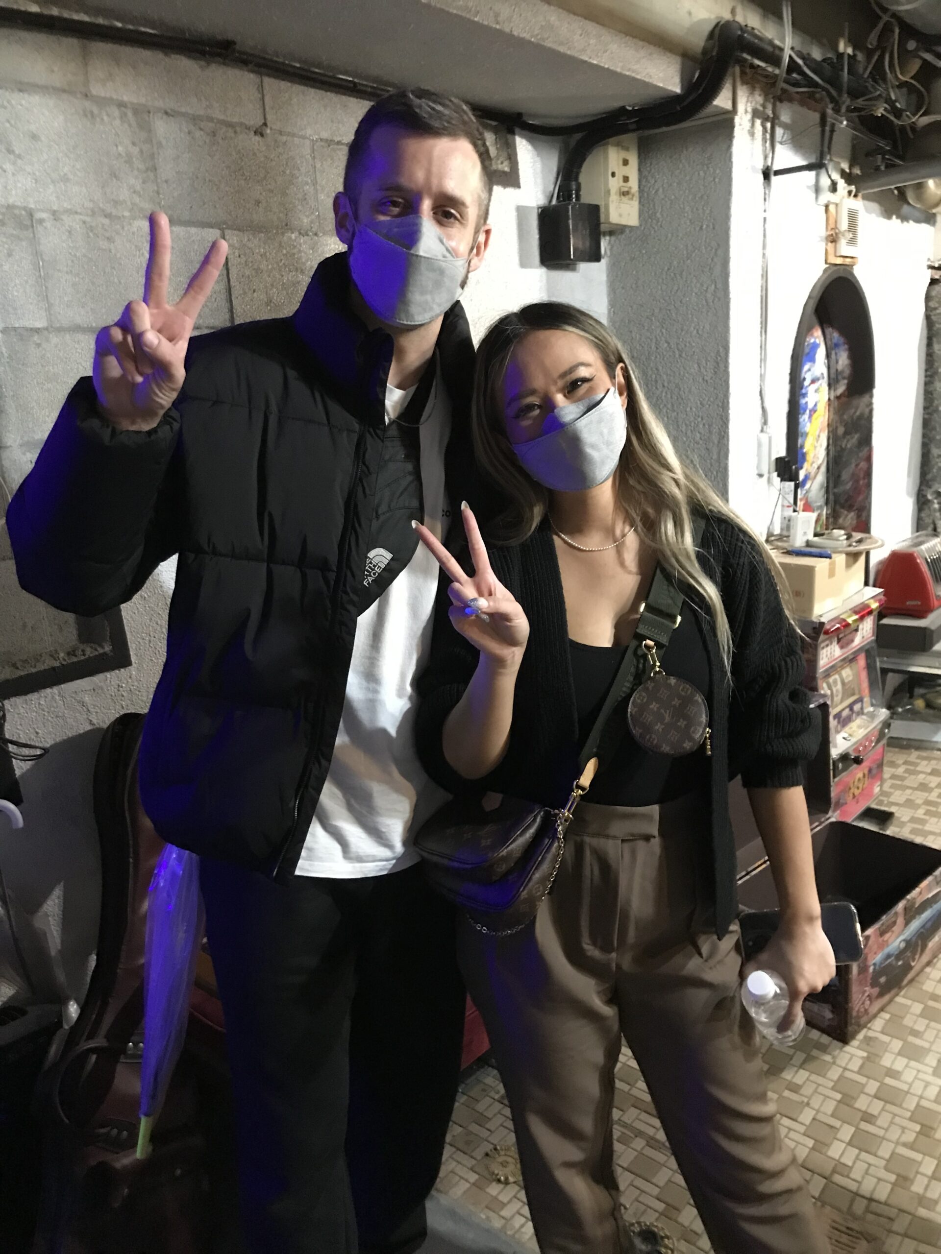 何とハネムーン旅行中にご来店(*^^*)