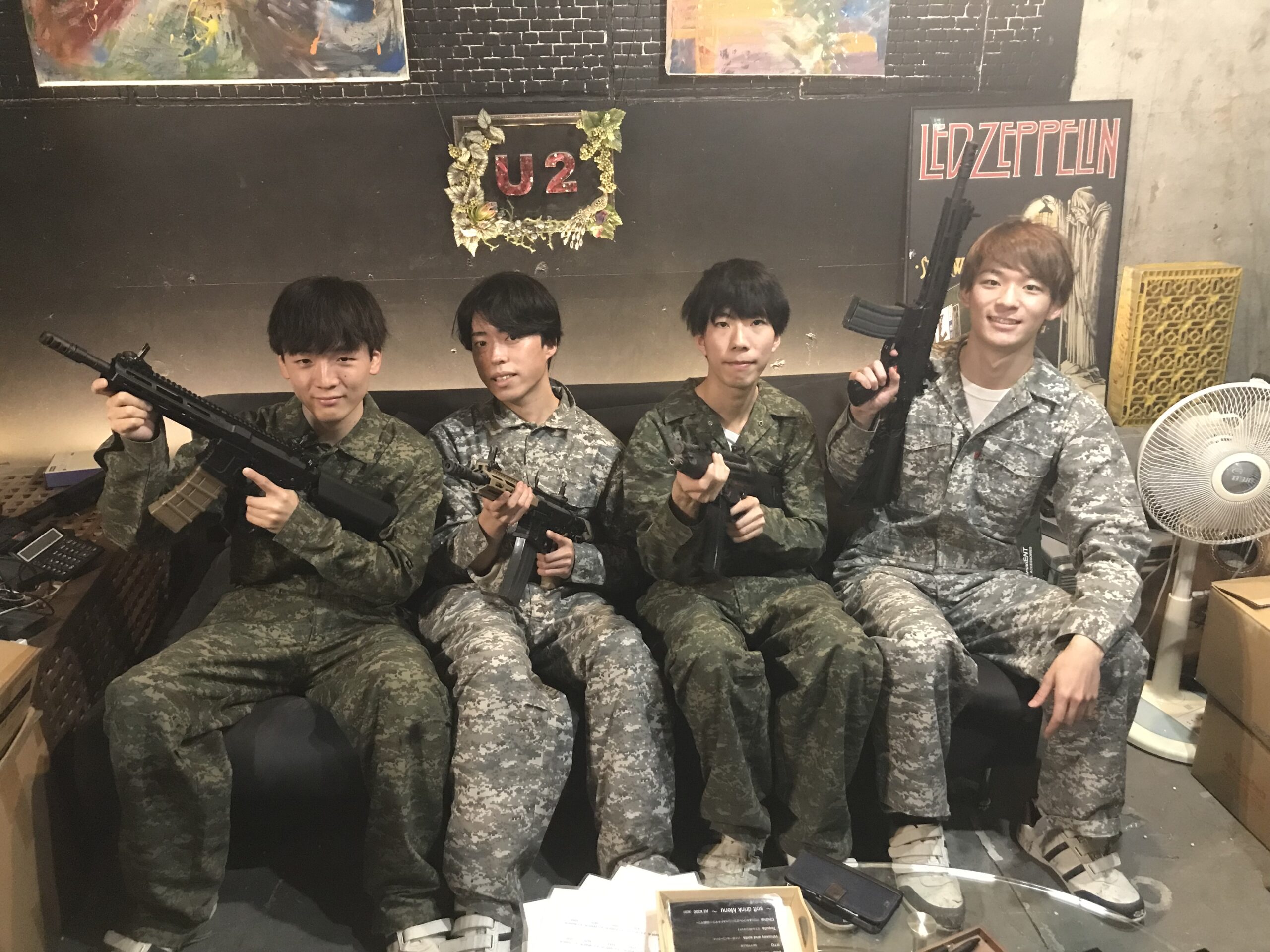 大阪でエアガン撃つならU2へ！